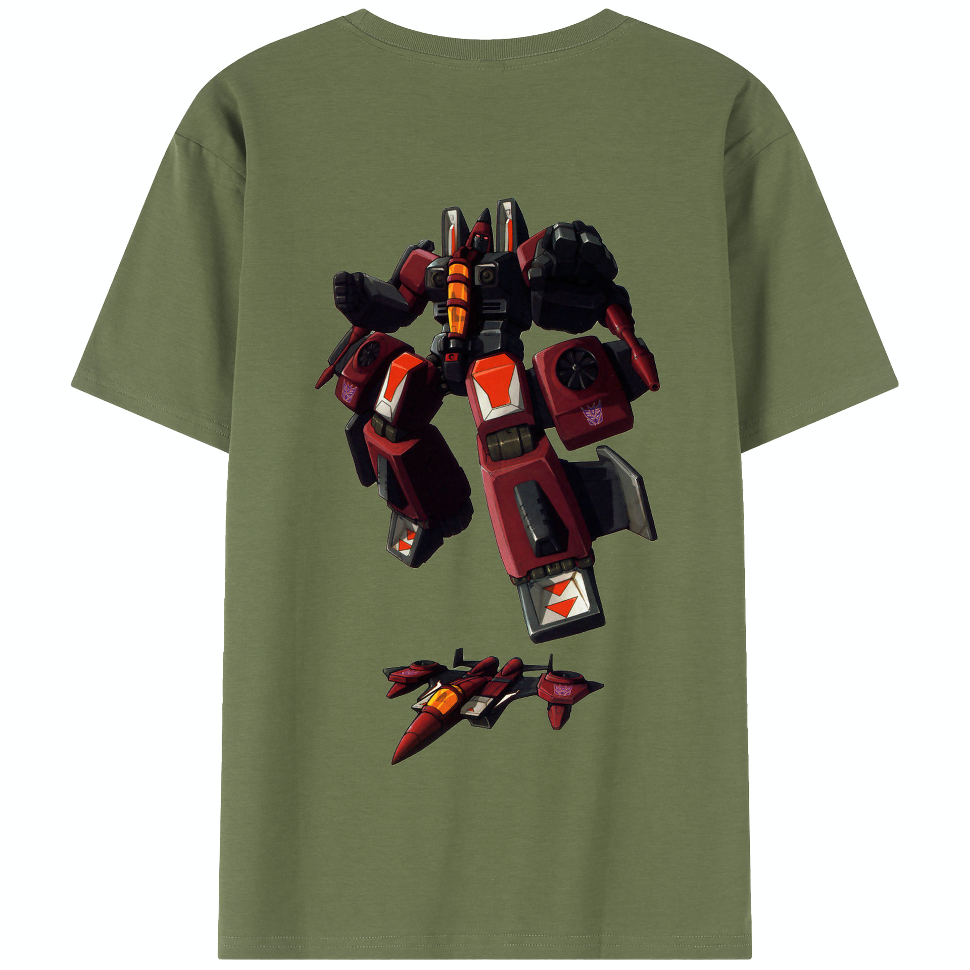 （画像用）  綿100％半袖Tシャツ（背面プリント）